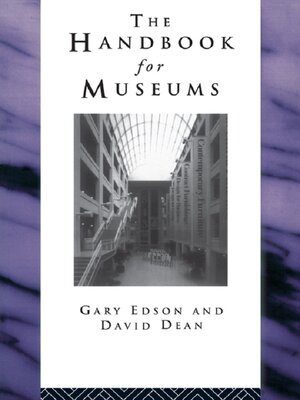 cover image of Handbook for Museums